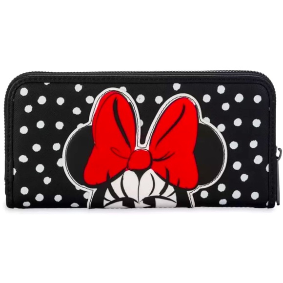 Disney Handbags - Disney Minnie Mouse Loungefly Wallet - MINT CONDITION!